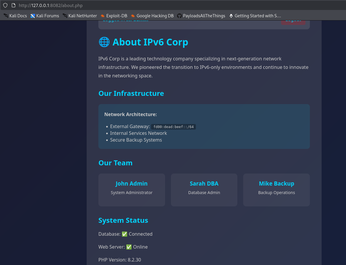 About Page